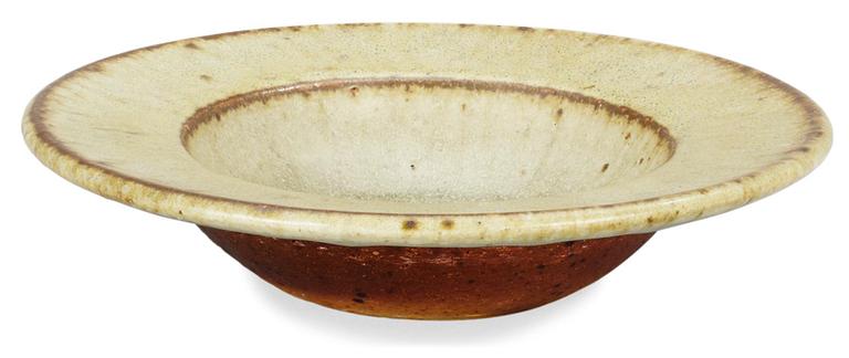 An Ulla & Gustav Kraitz stoneware dish.