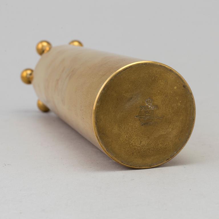 PIERRE FORSSELL, vase, Skultuna Bruk, second half of the 20th century.
