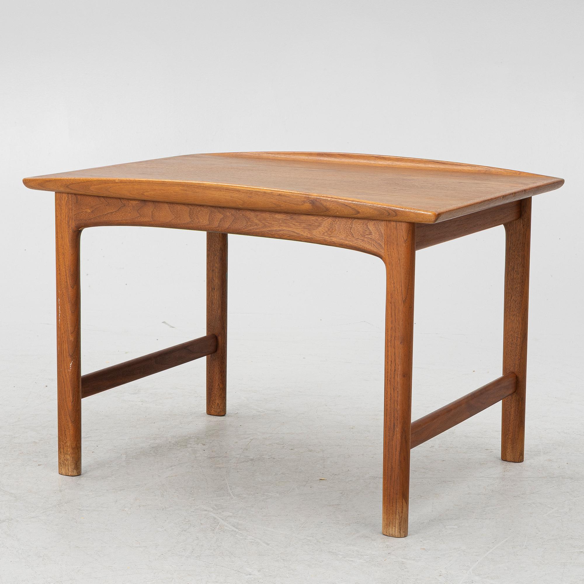Folke Ohlsson, soffbord/sidobord, "Frisco", Bra Bohag, Tingströms, 1960-tal.
