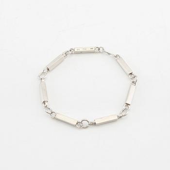 Wiwen Nilsson, silver link bracelet, Lund 1941.