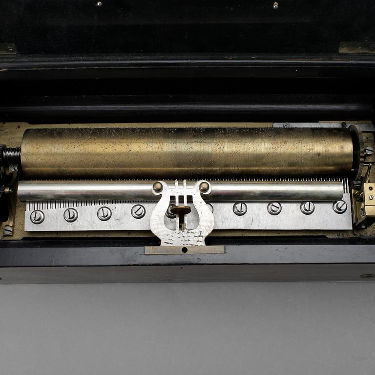 CYLINDERSPELDOSA, 1800-talets andra hälft.