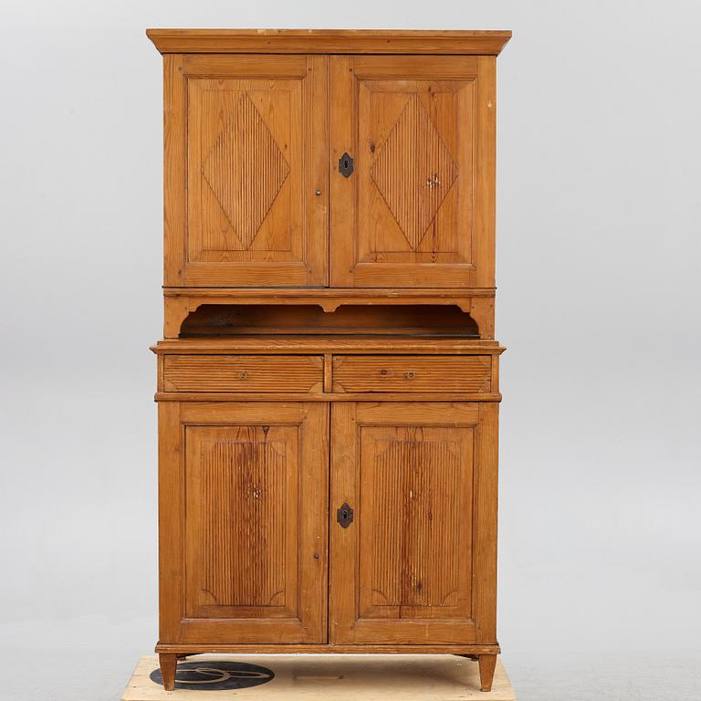 Cabinet, late Gustavian, circa 1800.