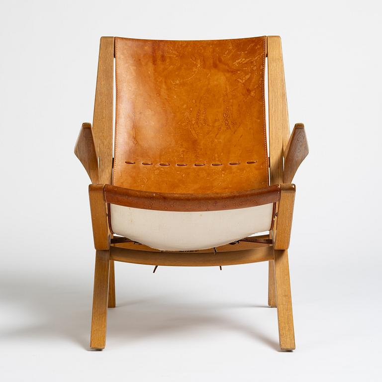 Bertil Fridhagen, fåtölj, "Limento", modell "5-168", Svenska Möbelfabrikerna, Bodafors, 1961.