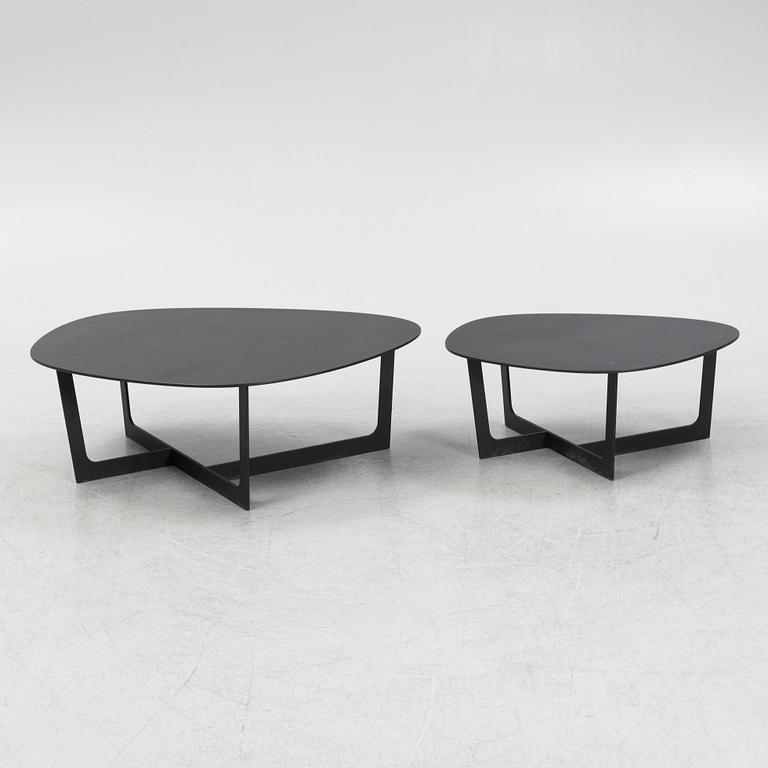 Ernst & Jensen, soffbord, 2 st, "Insula", Erik Jörgensen Möbelfabrik A/S, Danmark. Formgiven 2009.