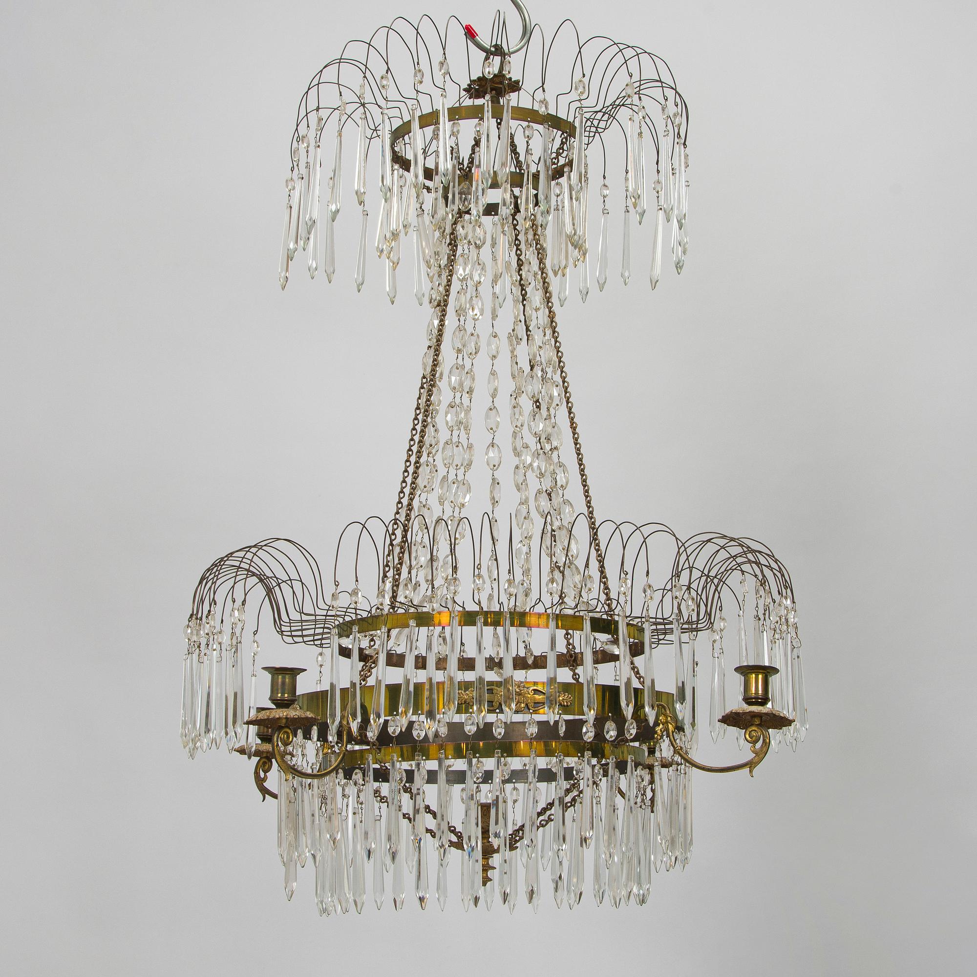 Takkrona, 1800-talets senare hälft.