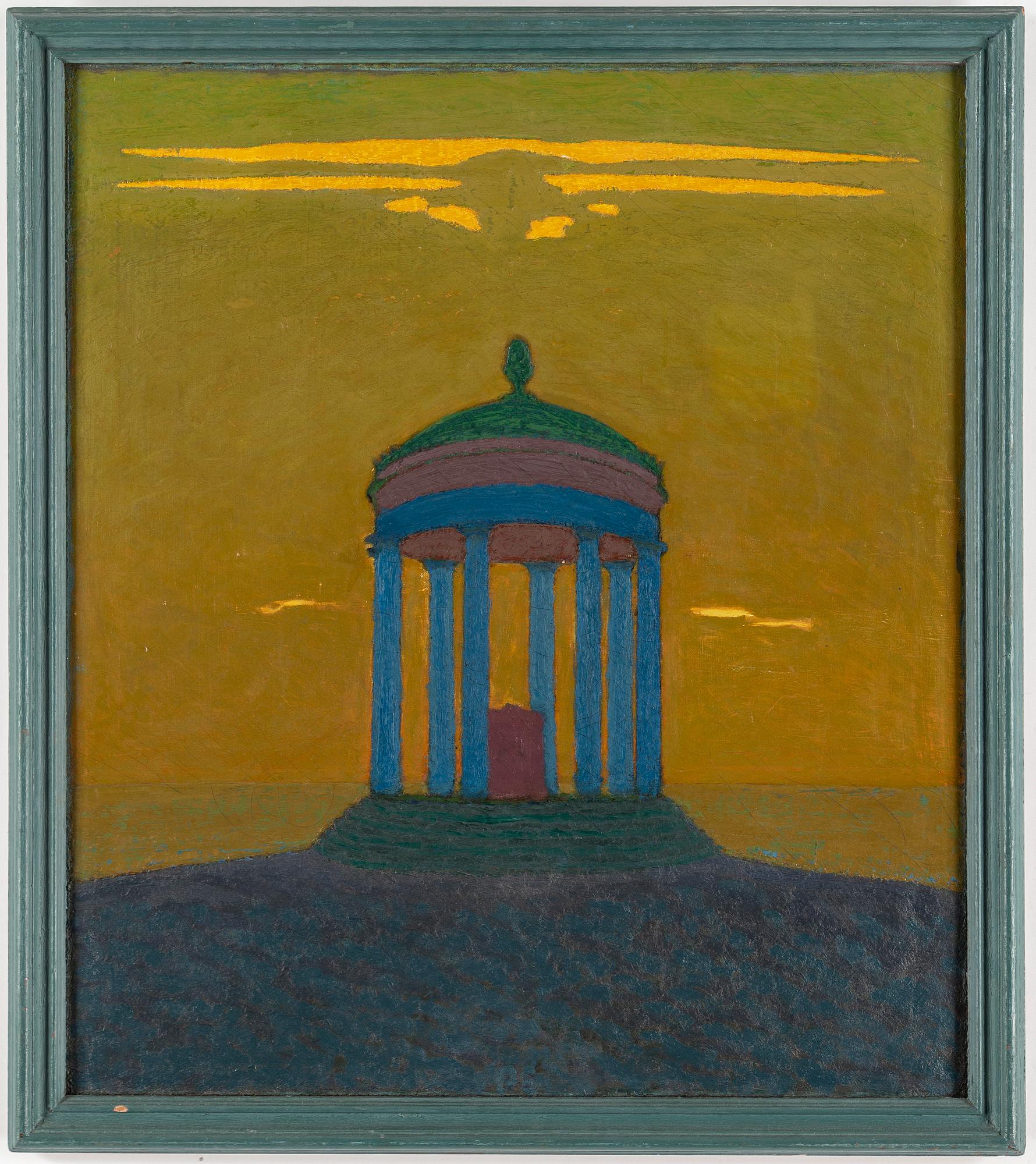 PELLE SWEDLUND, oil on canvas, signed.