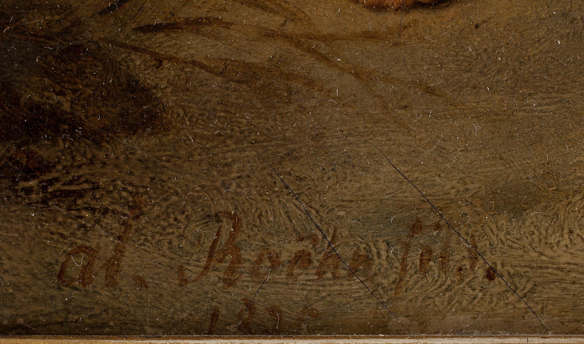 JEAN ALPHONSE ROEHN, olja på duk, signerad och otydligt daterad.