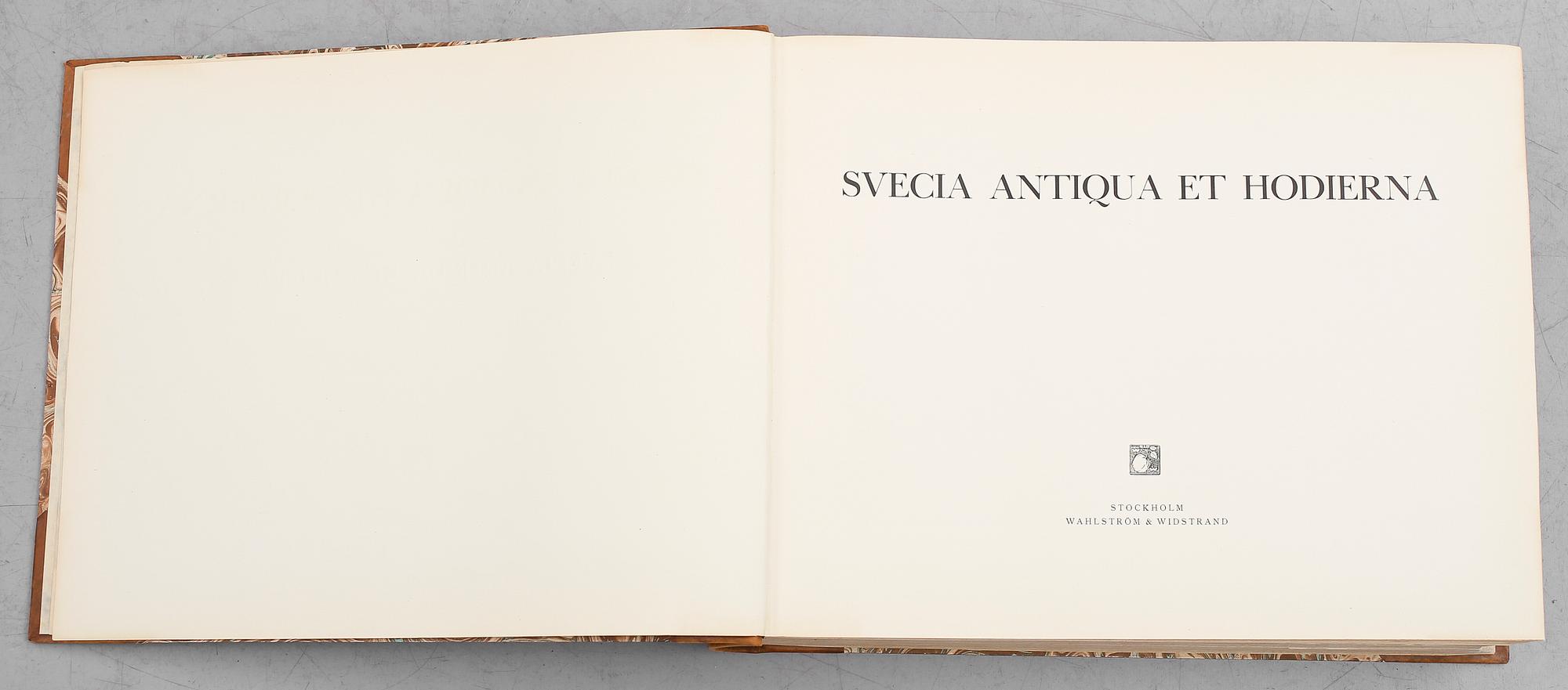 BOK, "Svecia Antiqua et Hodierna", Wahlström & Widstrand, Stockholm, 1924.