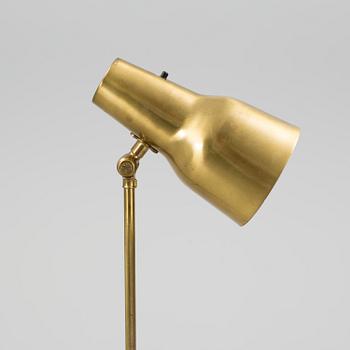 A BRASS FLOOR LAMP, Falkenbergs Belysning, no 7026, second half of the 20th century.