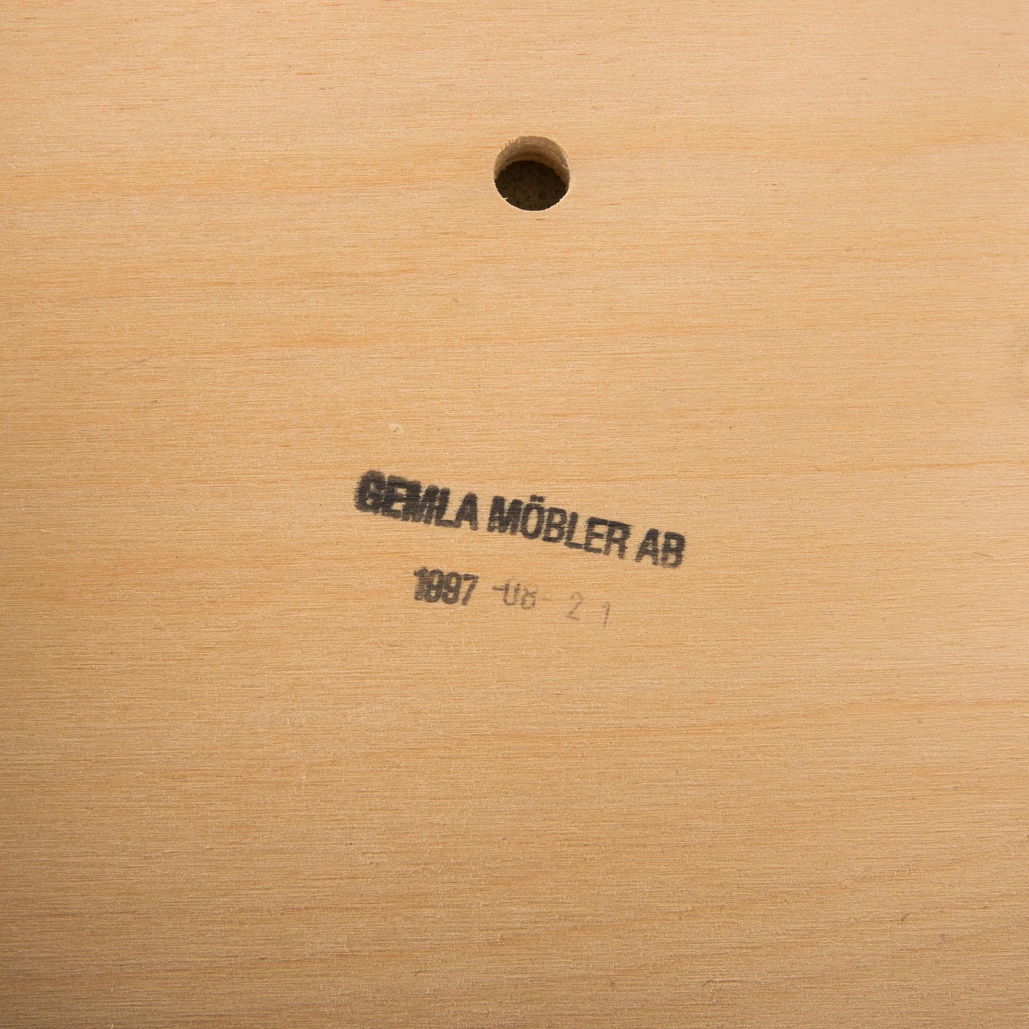 STOLAR, 6 st, Gemla, 1900-talets andra hälft.