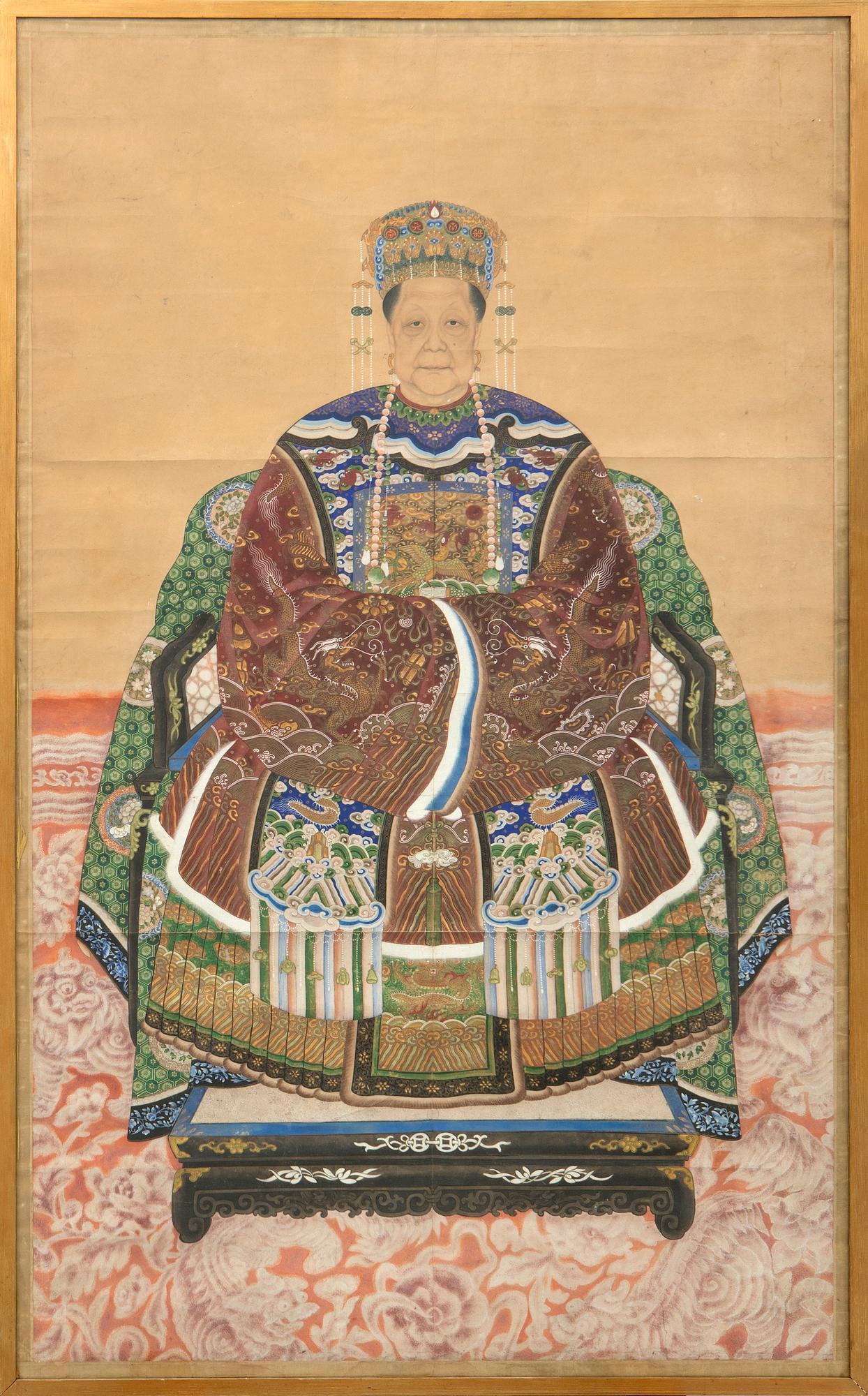 Ancestor portrait, China, 18th/19th century.