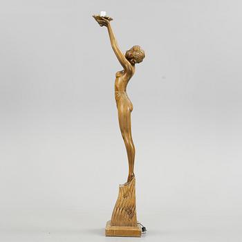 KNUT AXEL HULTÉN, "Fjärilslampa", Malmö, 1952, signerad.