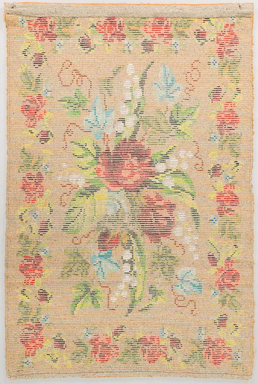 A Finnish rya long pile rug, mid 20th century. Ca. 168x112 cm.
