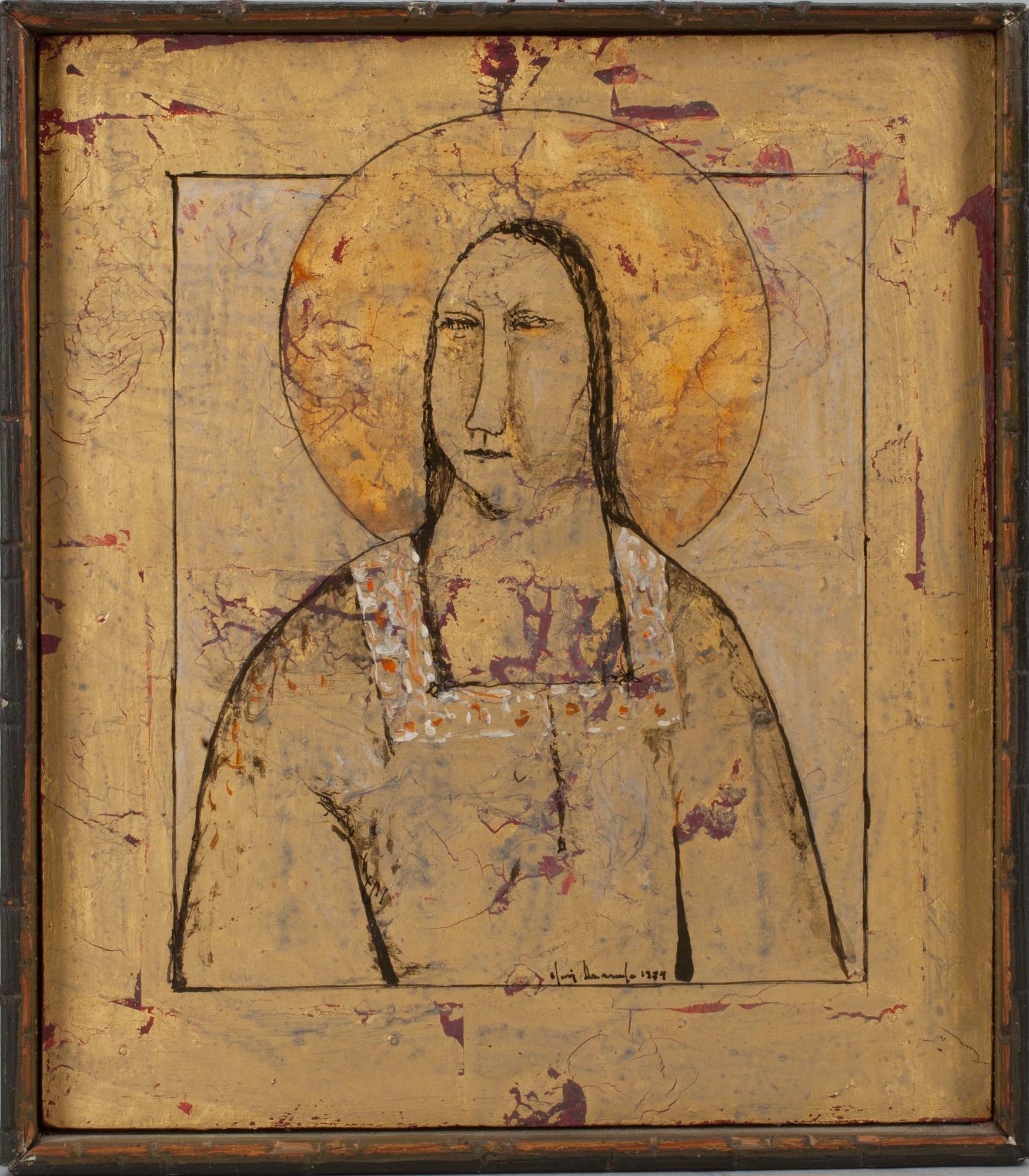 OLAVI VAARULA (FINLAND), blandteknik, sign. och dat. 1974.