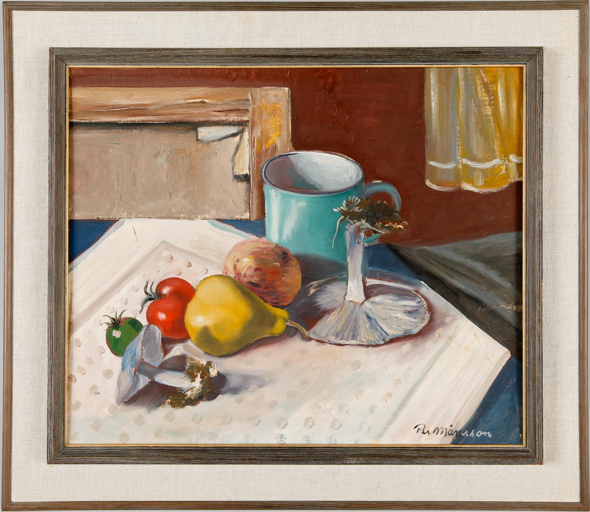 PER MÅNSSON, olja på duk, sign.