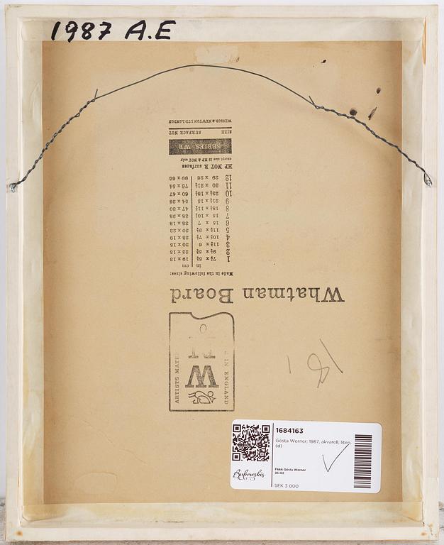 Gösta Werner, Komposition.