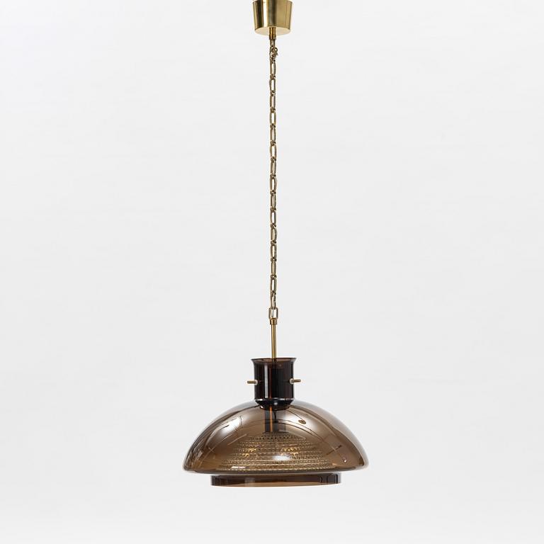 Carl Fagerlund, a glass ceiling light, Orrefors.