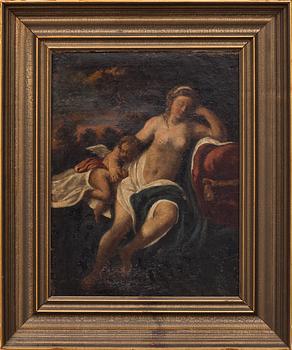 OKÄND KONSTNÄR, olja på duk, 1700-tal.