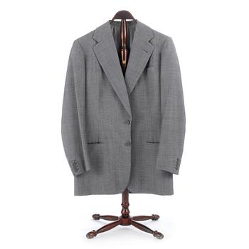 224. A.W. BAUER, a men's grey wool suit consisting of jacket and pants.