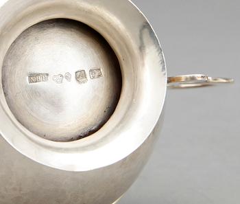 PUNSCHKOPPAR, 9 st, silver, bla Göte Persson i Vilhelmina, 1945-52. Tot ca 380 gram.