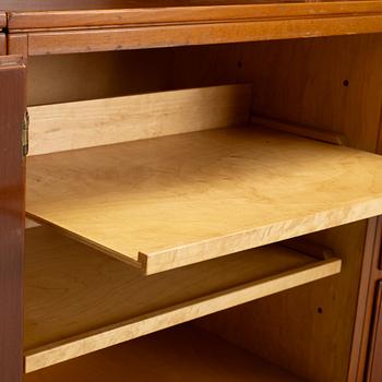 David Rosén, bookcases, 3 pcs, Nordiska Kompaniet, 1950s.