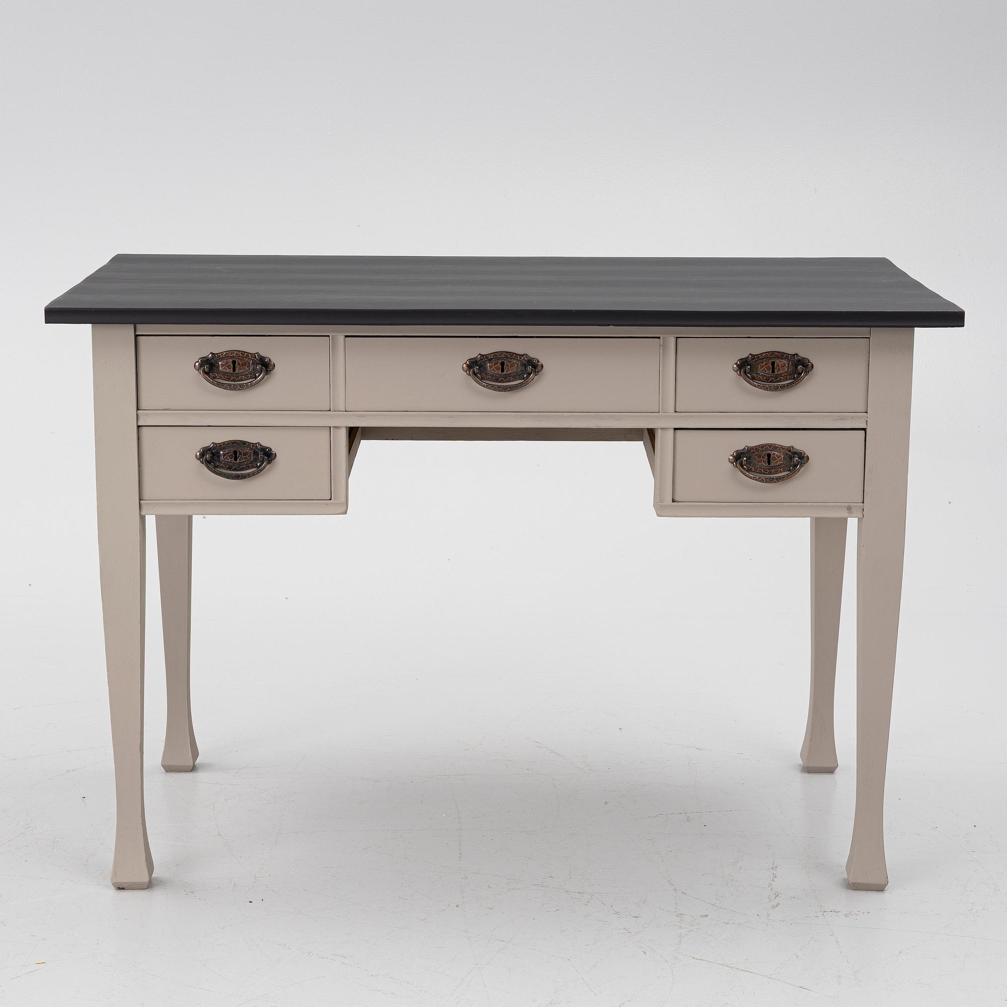Desk, Art Nouveau, circa mid-20th century.