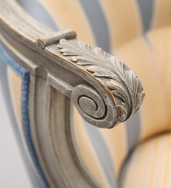 SOFFA, gustaviansk stil, 1900-talets mitt.