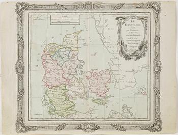 GRAVYRER, 3 st, Danmark, 1700-tal.
