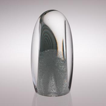 TIMO SARPANEVA, A GLASS SCULPTURE. Claritas. Signed Timo Sarpaneva, Iittala 1984 C 971.