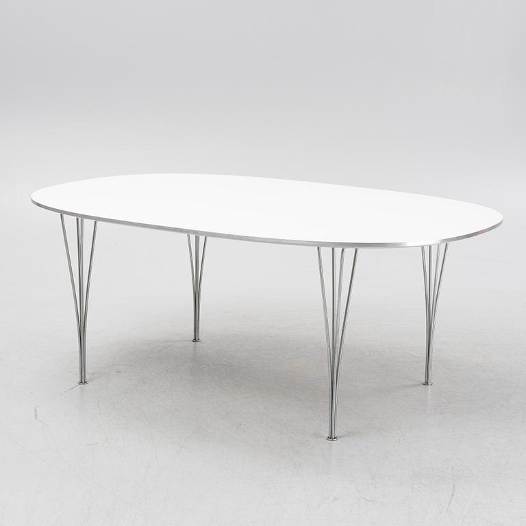 Piet Hein & Bruno Mathsson, table "Superellips", Fritz Hansen Denmark.