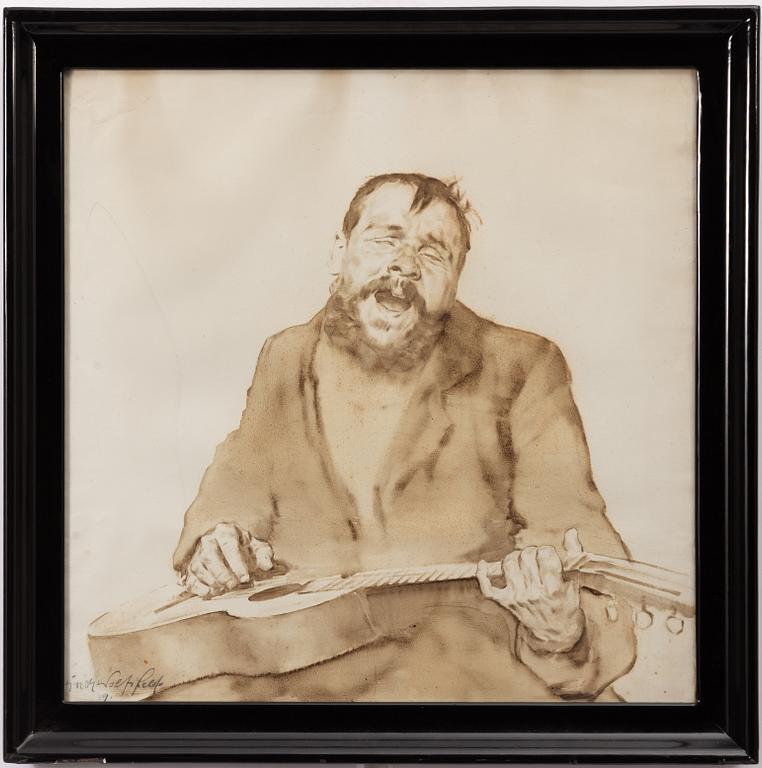 Erich Wolfsfeld, Gitarrspelare.