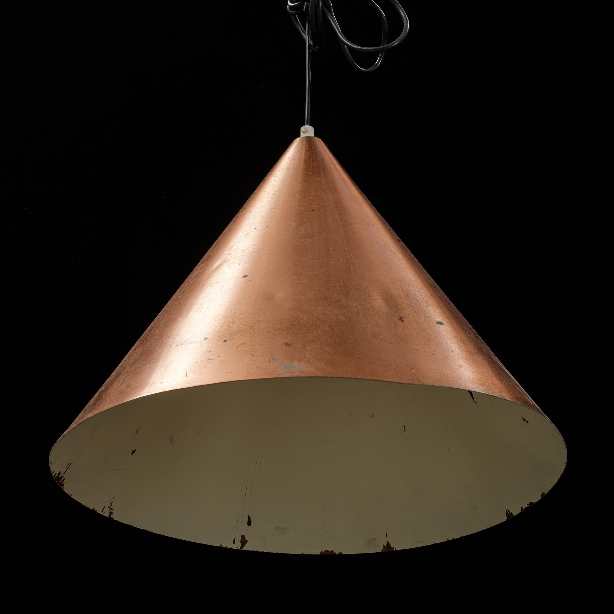Hans-Agne Jakobsson, a ceiling light Markaryd, 1960-70s.