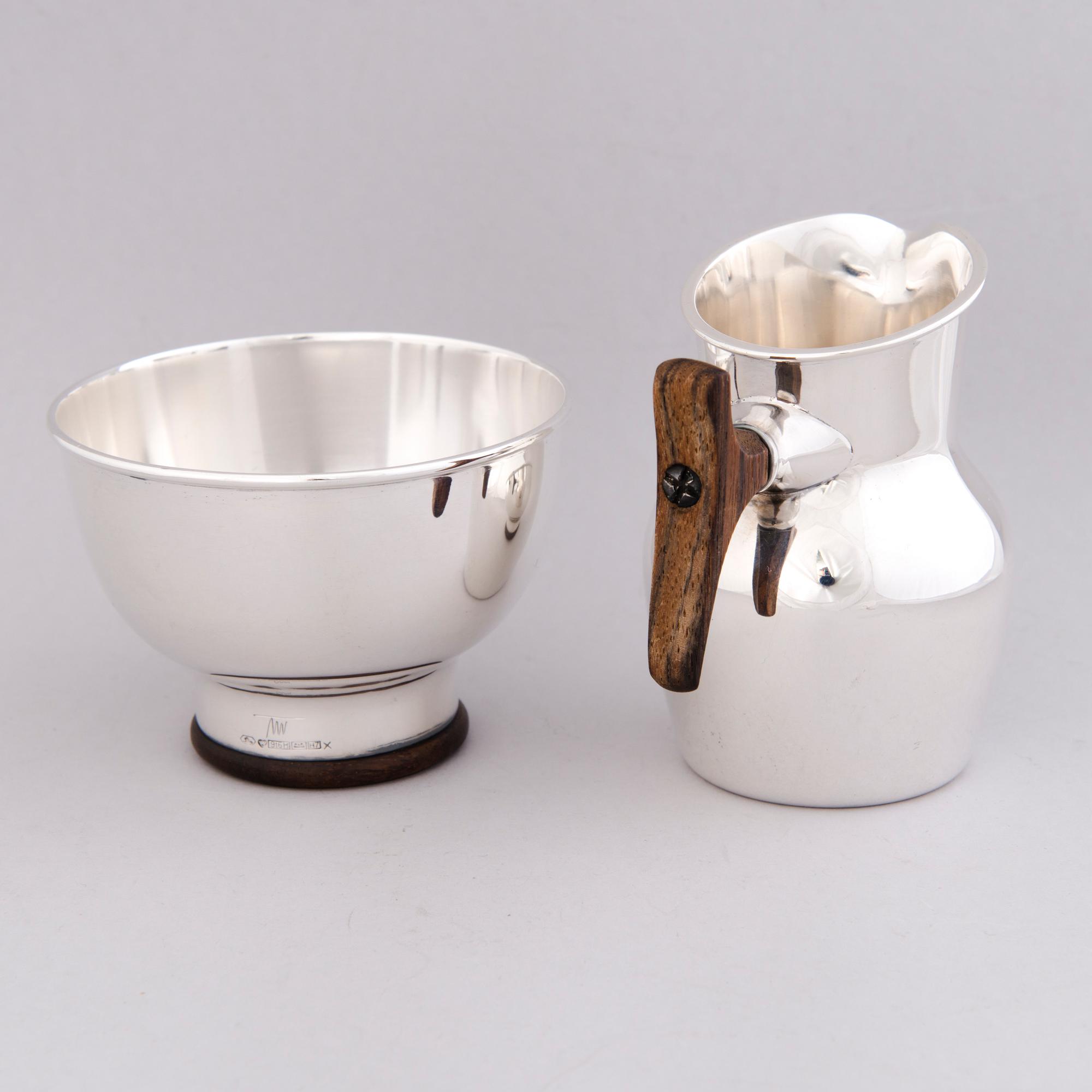 TAPIO WIRKKALA, kermakko ja sokerikko, hopeaa (915) Kultakeskus Hämeenlinna 1961.