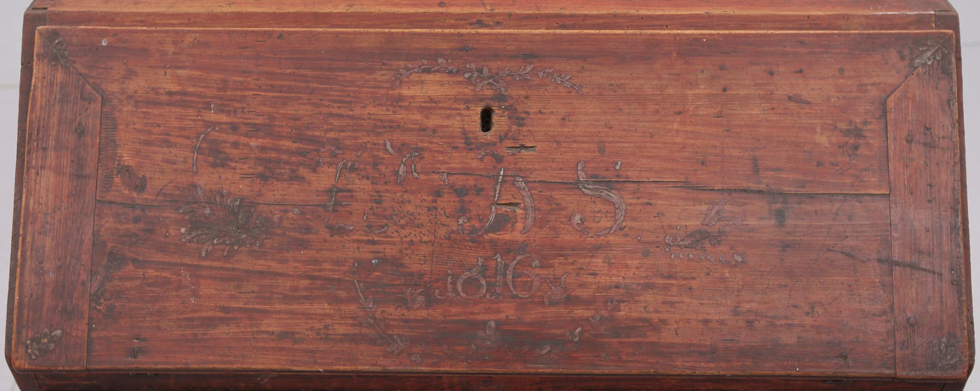 SNEDKLAFFSEKRETÄR, allmoge, 1800-talets första hälft.
