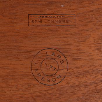 Stig Lönngren, a coffee table, cabinetmaker Lars Larsson, HI-group, Stockholm, 1977.