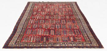 An antique carpet, probably Shirvan, c. 330 x 172 cm.