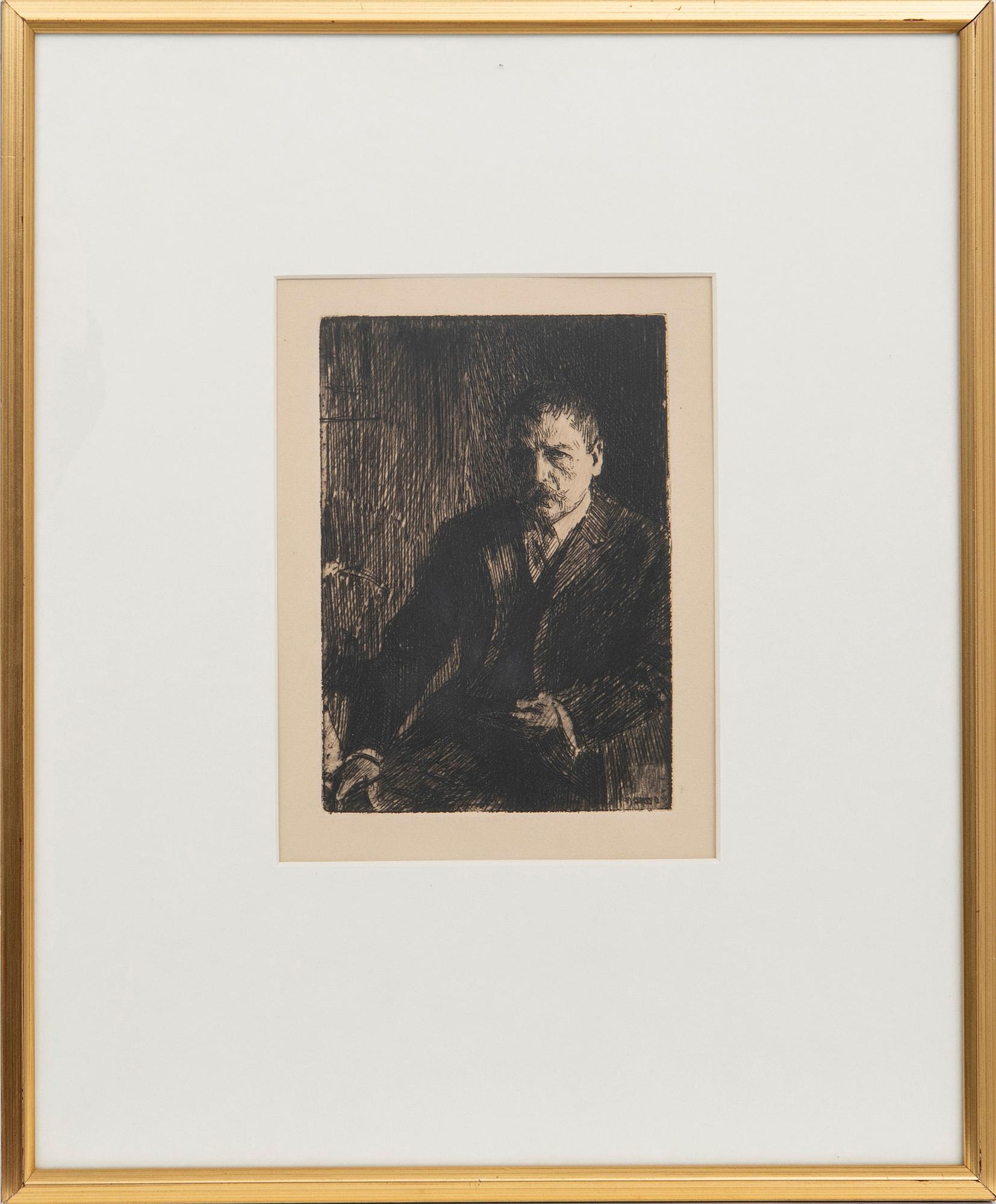 Anders Zorn, Self-Portrait I.