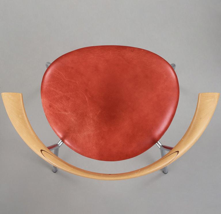 Hans J. Wegner, stolar, 4 st "JH 701", Johannes Hansen, Danmark.