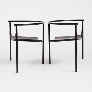 Philippe Starck, a pair of 'Dr Sonderbar' chairs, XO, France, post 1993.