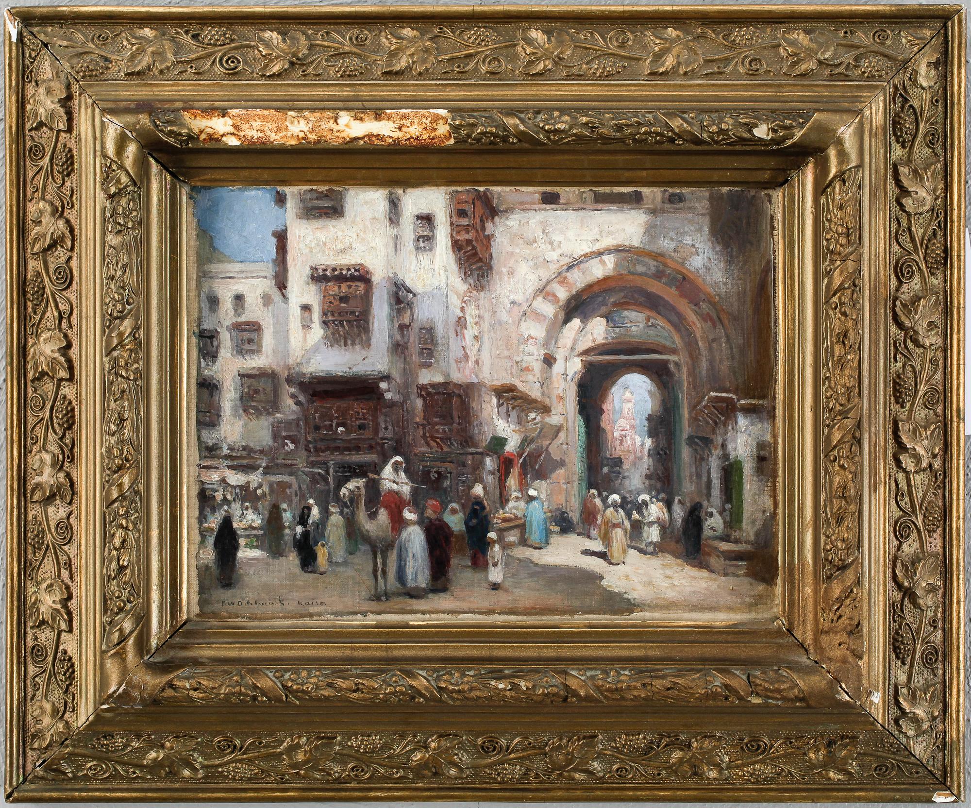 FRANS WILHELM ODELMARK, olja på duk, signerad.