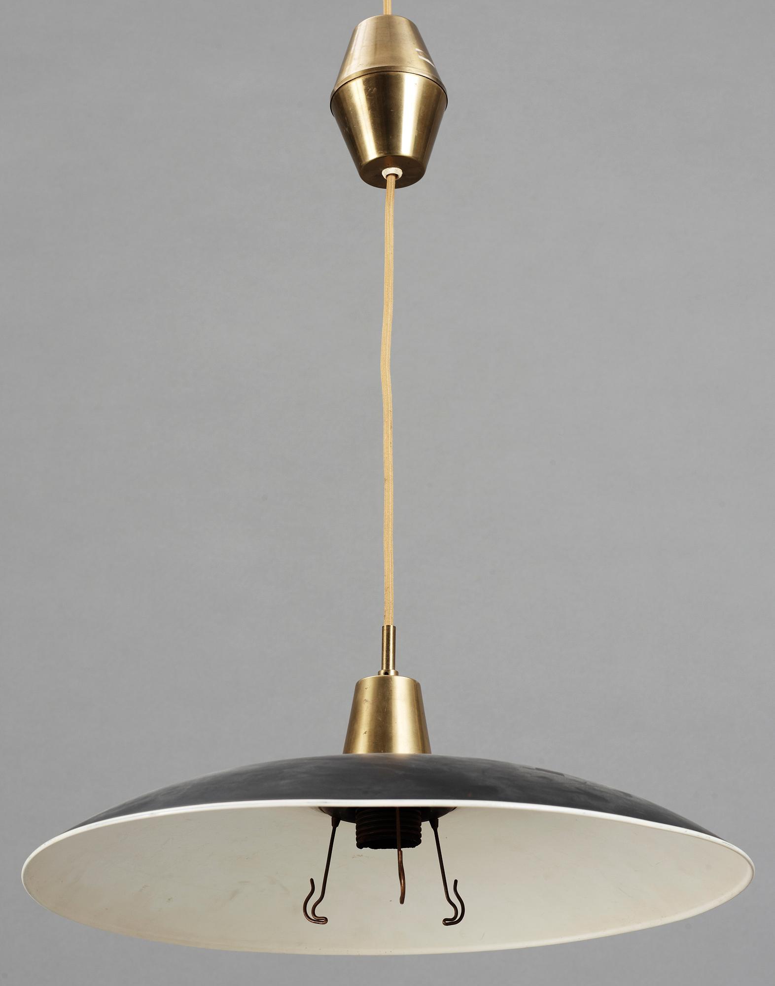 TAKLAMPA, "PH 5/3" Poul Henningsen, Louis Poulsen, Danmark, 1949.
