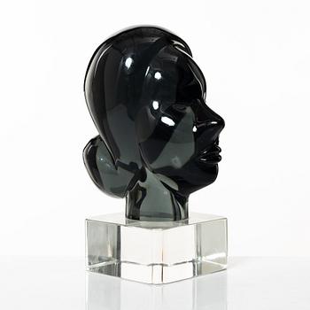 Archimede Seguso, skulptur, glas, Murano, Italien 1973.