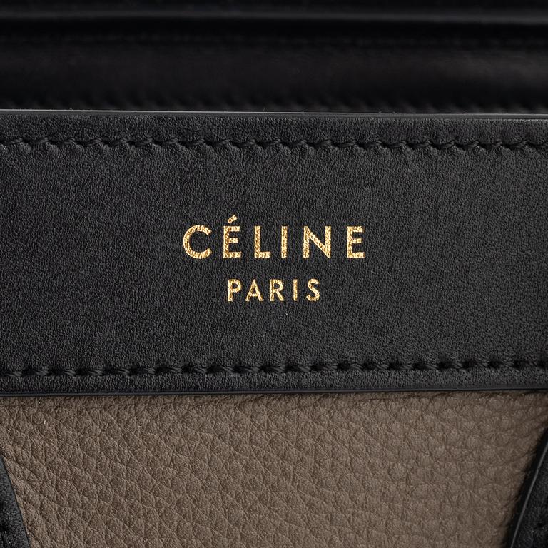 Céline, a leather 'Nano Luggage' handbag.