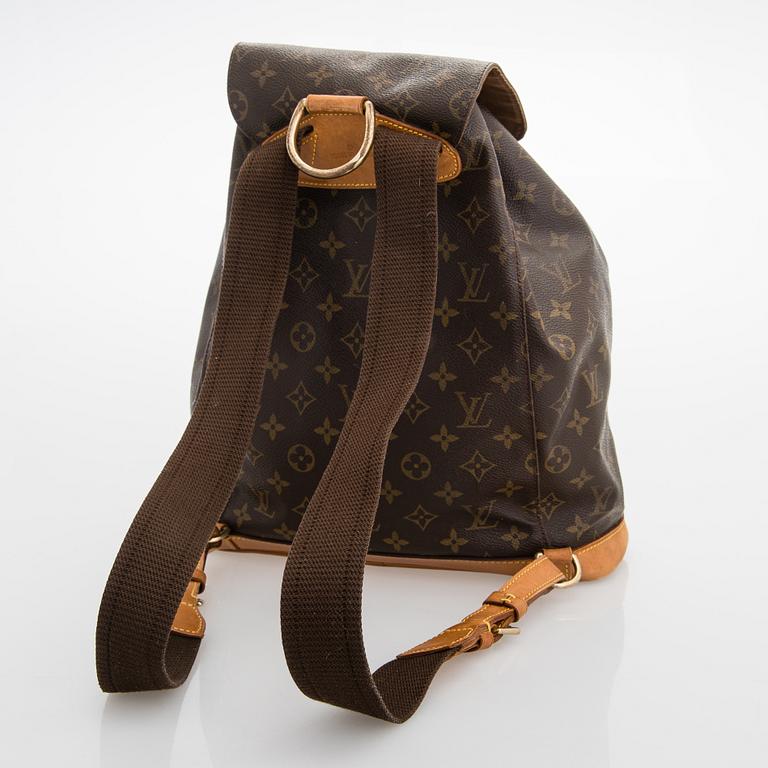 Louis Vuitton, Monogram Canvas Montsouris Backpack.