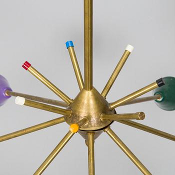 Taklampa, sputnikmodell, Luci, Italien, samtida.