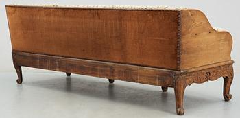 A Swedish Rococo 18th Century sofa.