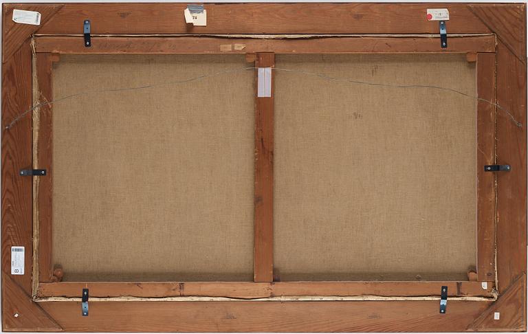 Christian Fredrik Swensson (Svensson), Seascape with ships - scene from Öresund.