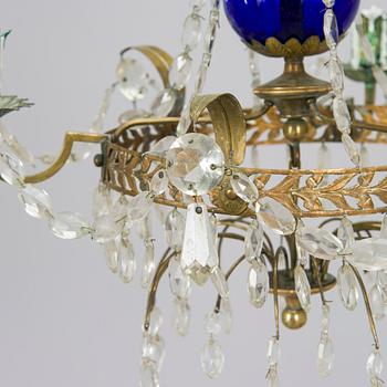 An early 19th-century chandelier.