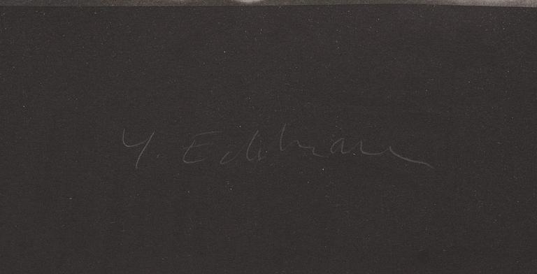 YRJÖ EDELMANN, färglitografi, signerad och numrerad 307/375.