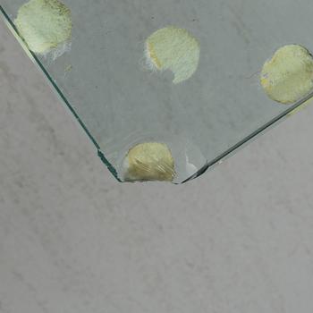 A PETER GHYCZY SIDE TABLE.